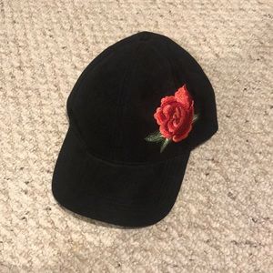 Baseball flower hat